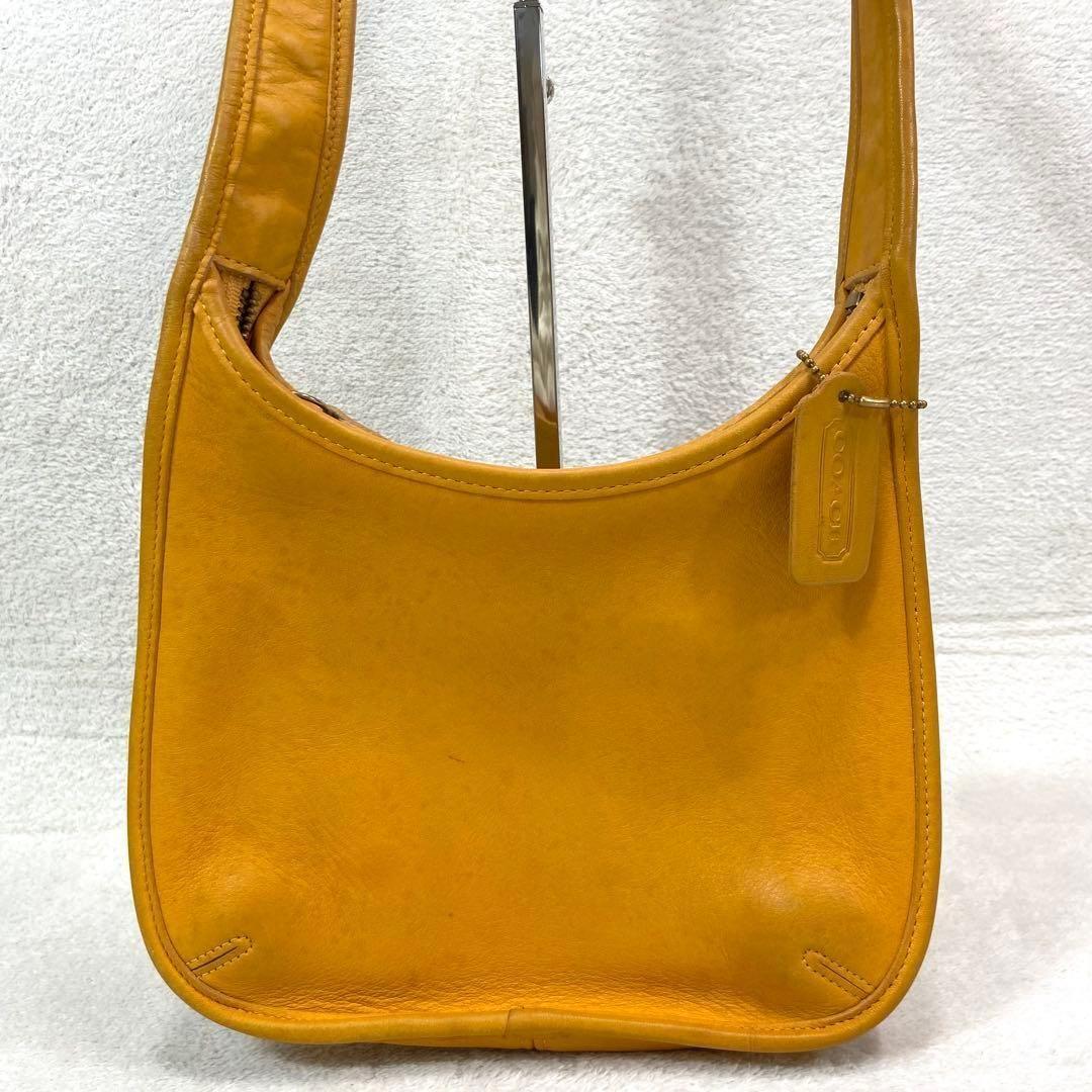 バッグ VINTAGE OLD COACH ERGO USA yellow BAG