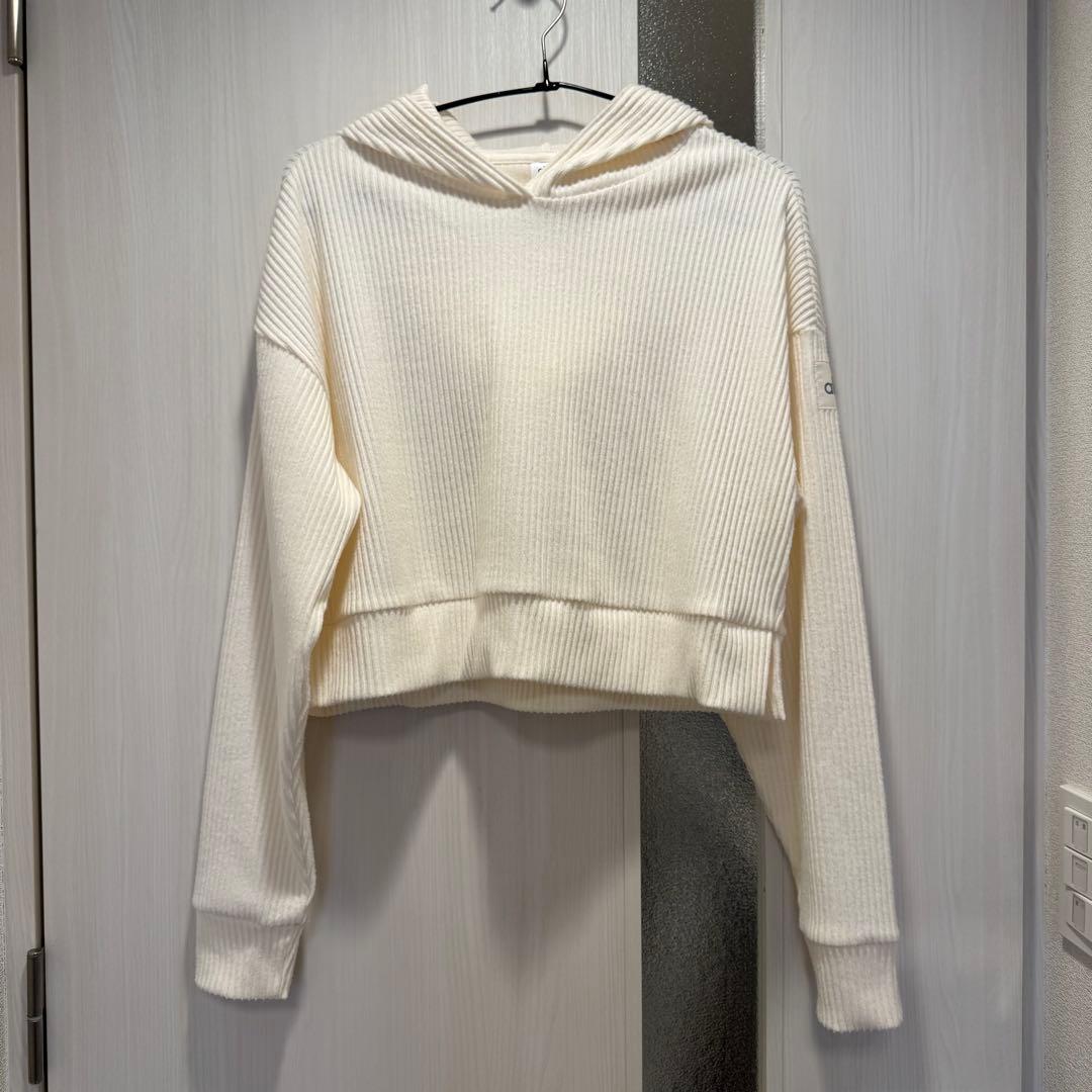 極美品◎alo ミューズフーディ XXS