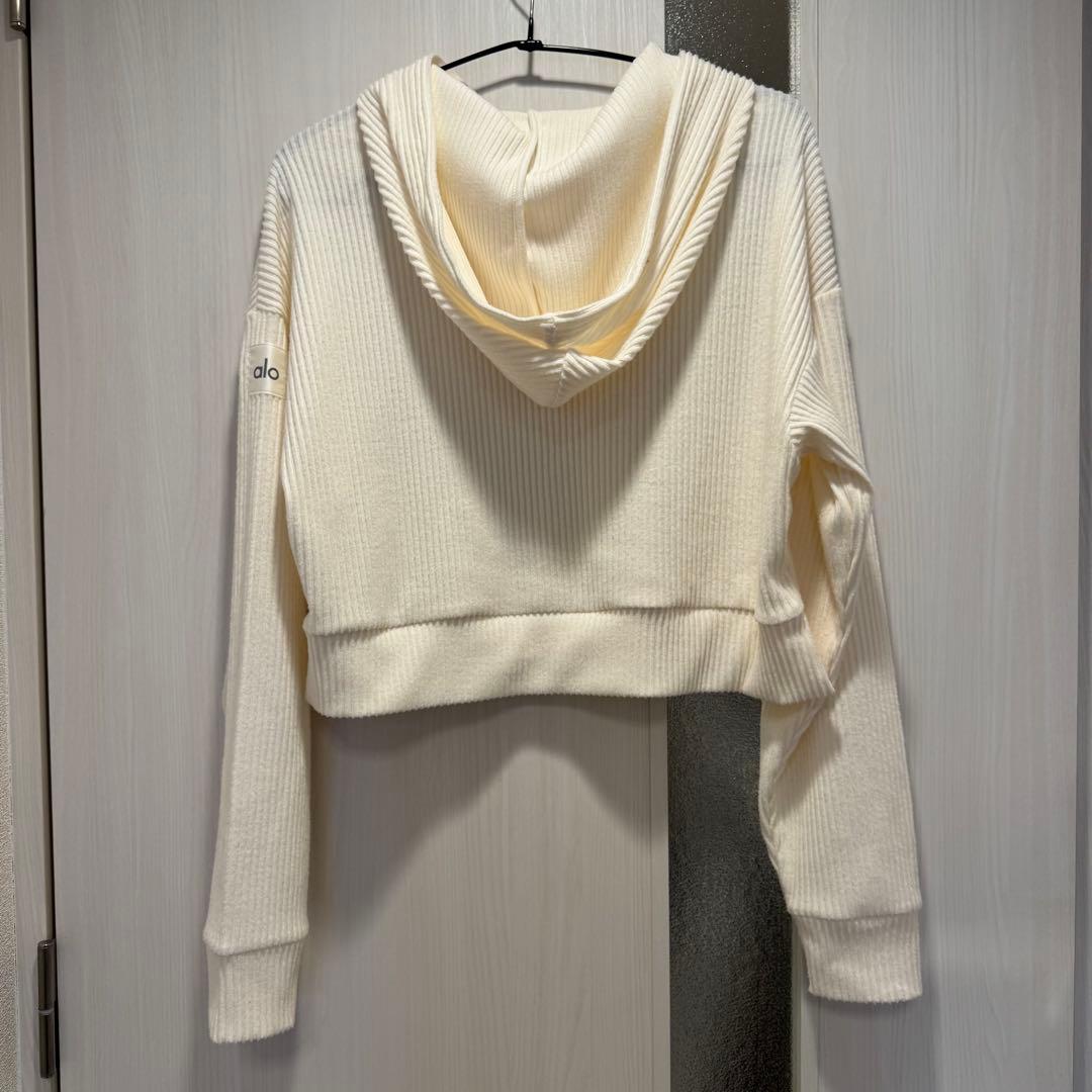 極美品◎alo ミューズフーディ XXS