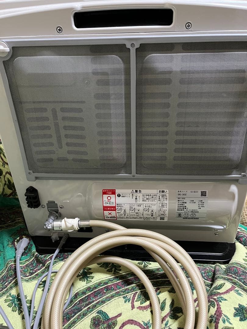 【美品】Rinnai ガスファンヒーター ホワイト