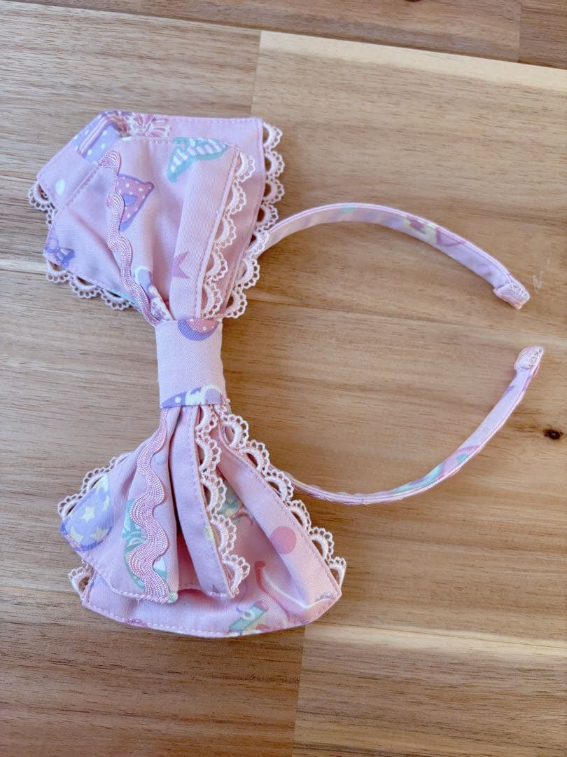 Angelic Pretty TOY PARADEリボンカチューシャ　ピンク