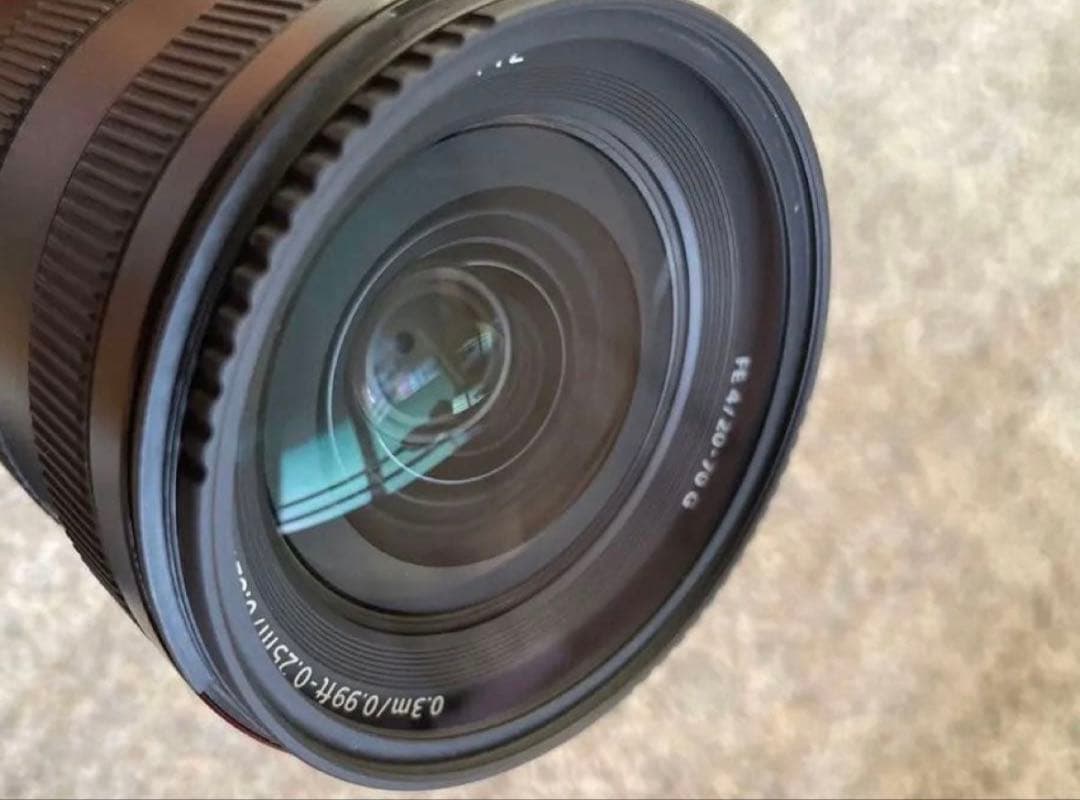 レンズ(ズーム) sony FE20-70mm F4G