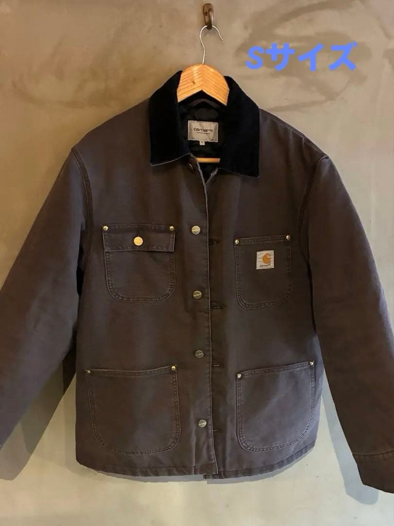 ジャケット・アウター carhartt wip og chorecoat tobacco s