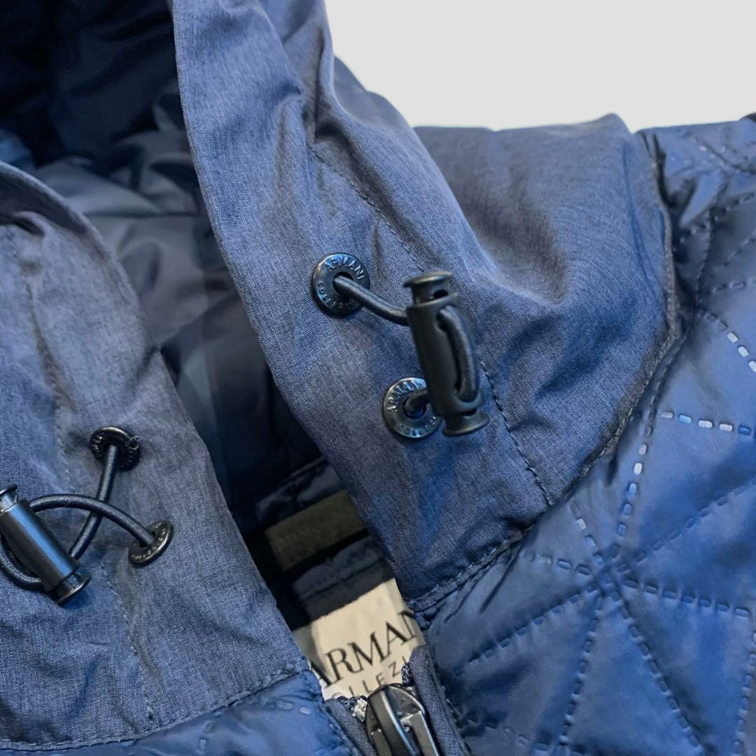 【美品、正規品】ARMANI COLLEZIONIアルマーニ ダウンベストXXL