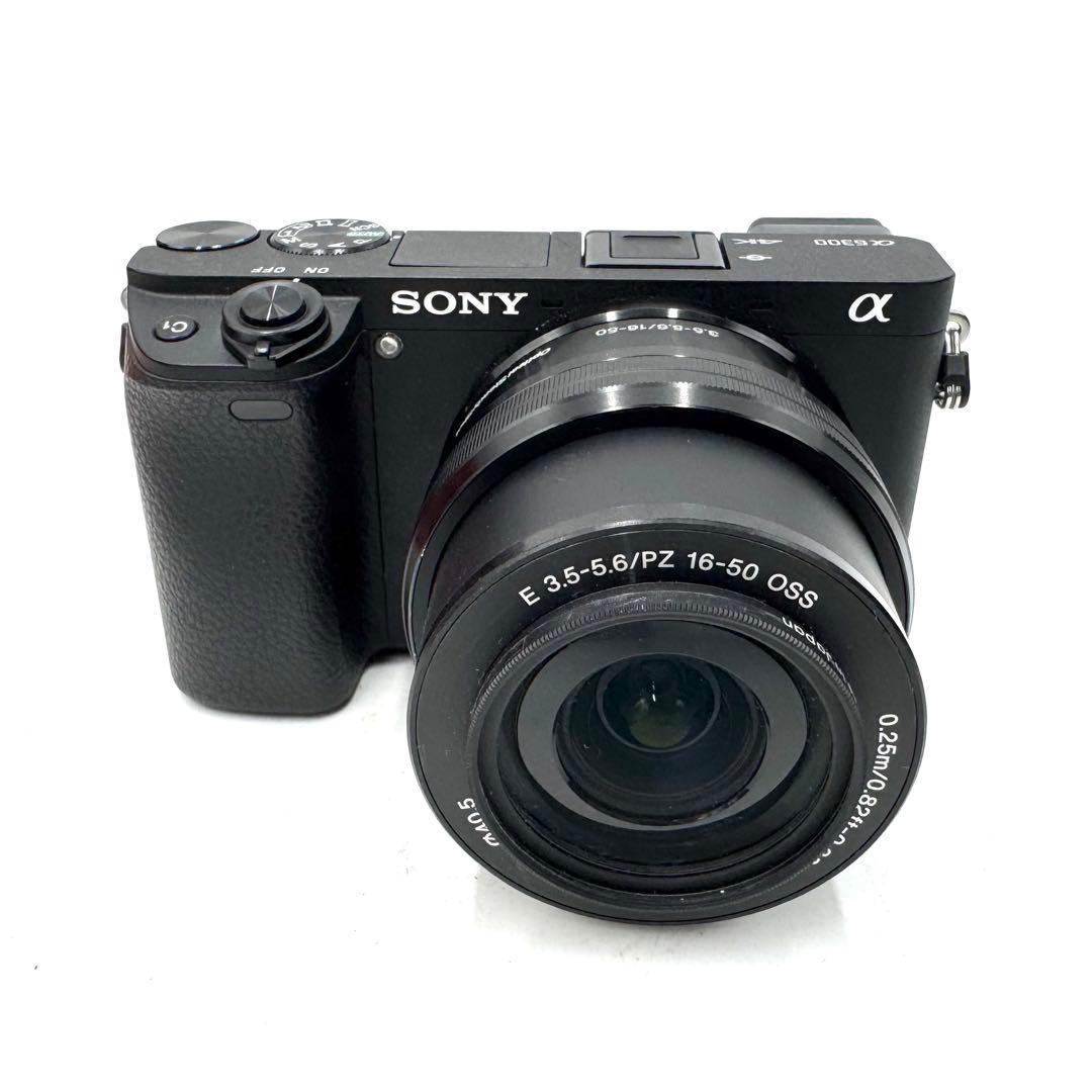 美品 SONY ソニー α6300 ILCE-6300L パワーズームキット