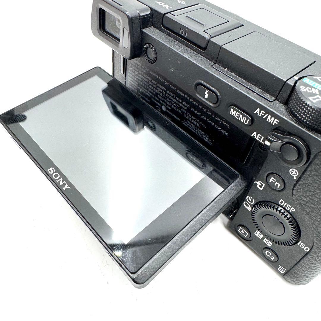美品 SONY ソニー α6300 ILCE-6300L パワーズームキット