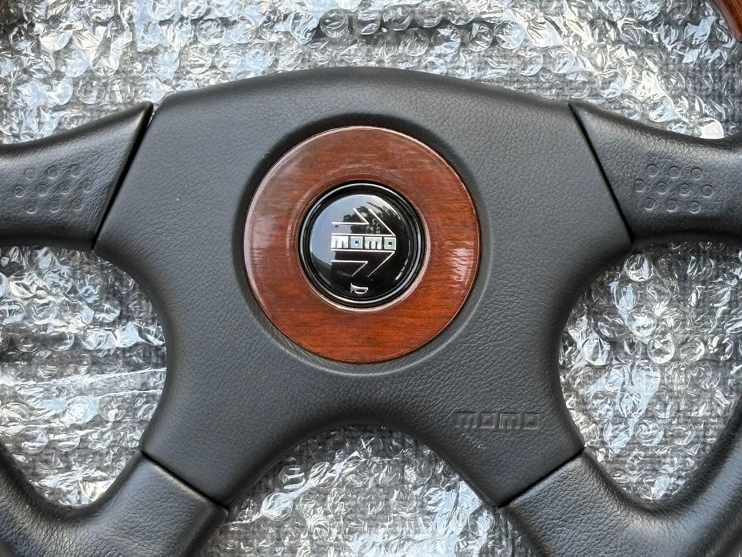 MOMO ウッドステアリング Olympic3 ウッドコンビステアリング