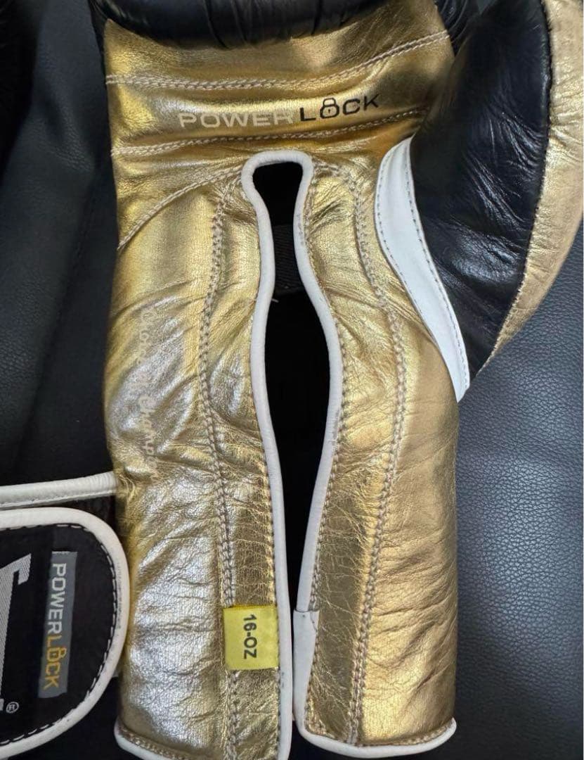 EVERLAST ボクシンググローブ パワーロック 16オンス スパーリング