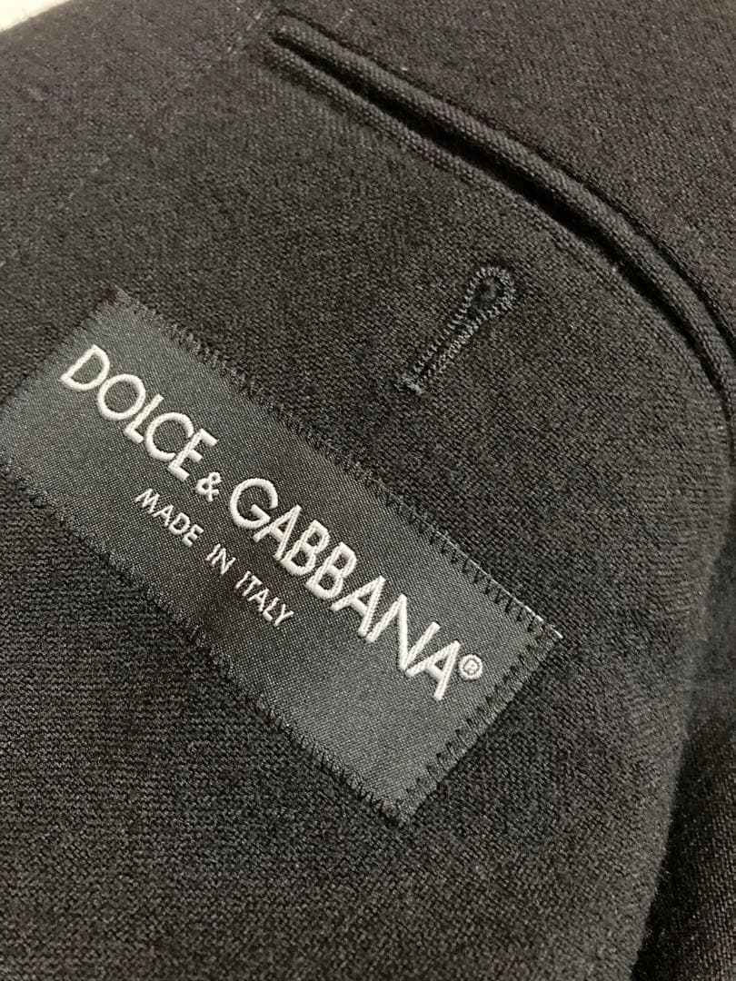 美品DOLCE & GABBANA ドルチェアンドガッバーナ 羊毛　ジャケット黒
