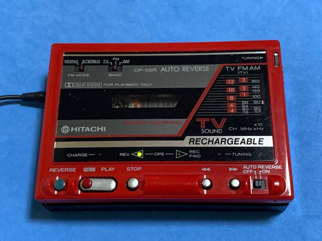 HITACHI カセットプレーヤー CP-55R 動作品