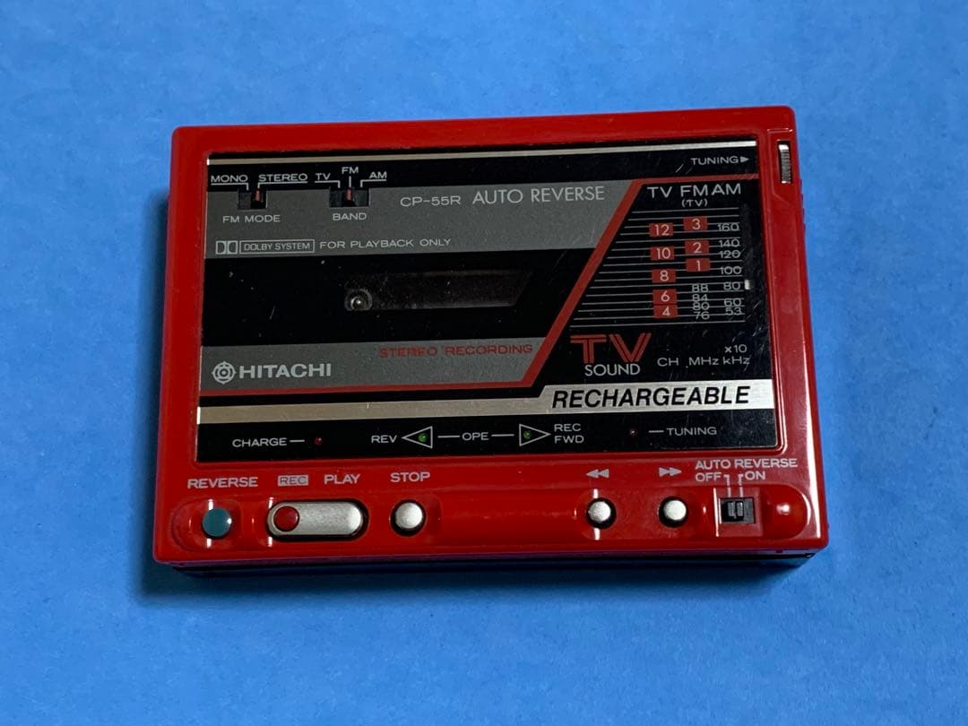 HITACHI カセットプレーヤー CP-55R 動作品