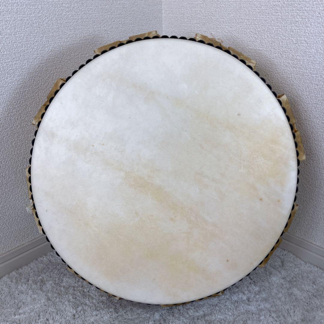 MT様 和太鼓 耳付き　平太鼓 39cm 和楽器 上鳴 日本製　くりぬき　本革