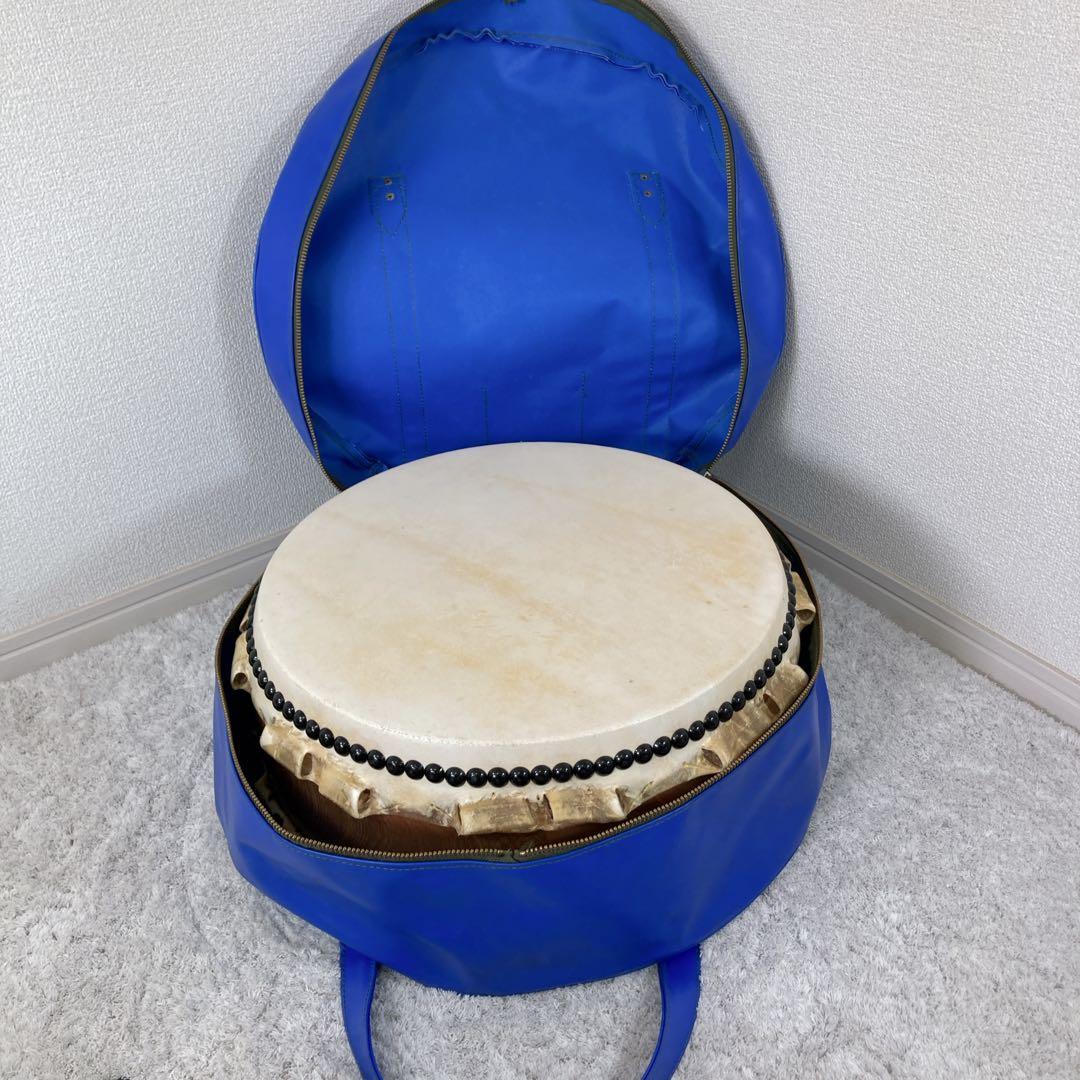 MT様 和太鼓 耳付き　平太鼓 39cm 和楽器 上鳴 日本製　くりぬき　本革