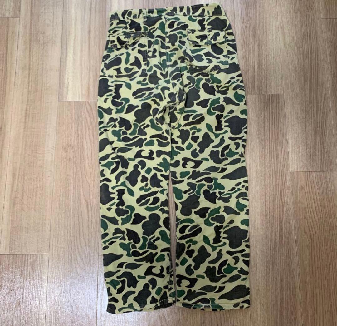 50s ダックハンターカモ ベイカーパンツ 迷彩 ヴィンテージ