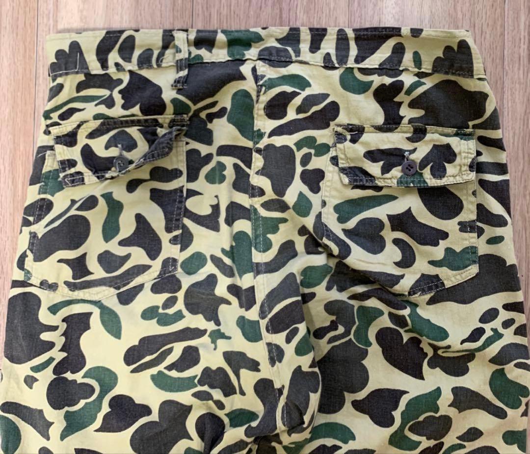 50s ダックハンターカモ ベイカーパンツ 迷彩 ヴィンテージ