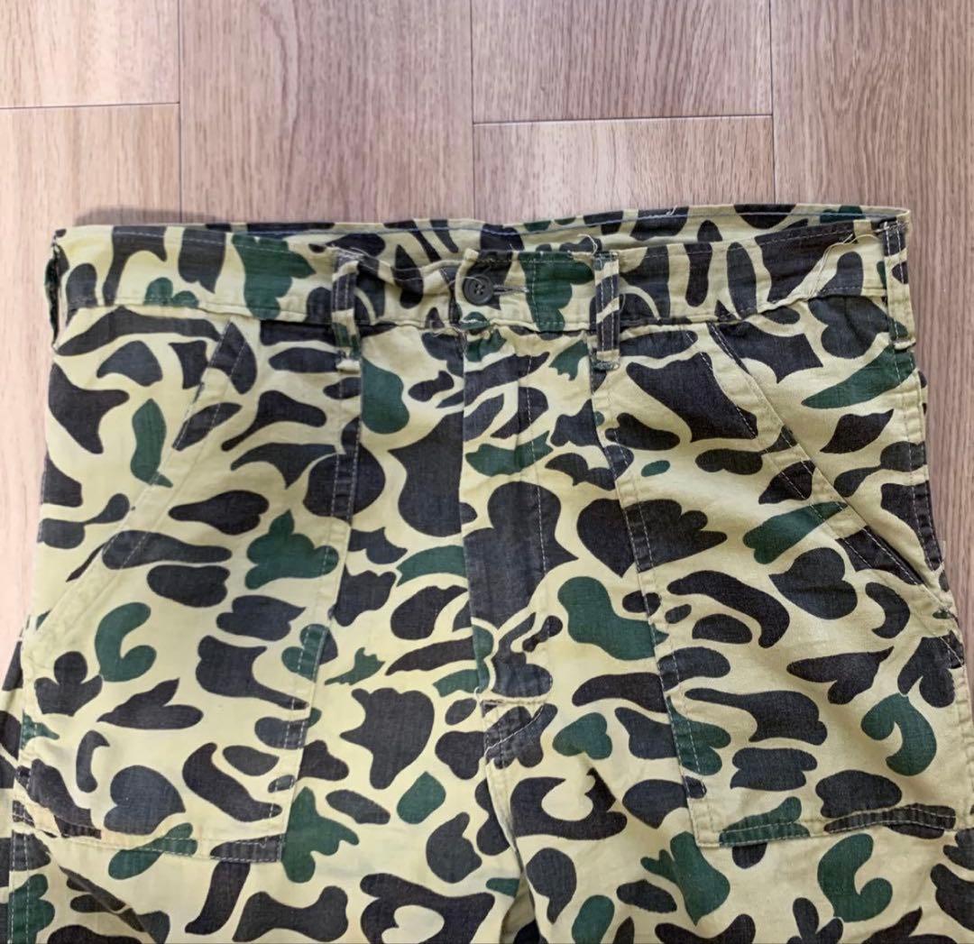 50s ダックハンターカモ ベイカーパンツ 迷彩 ヴィンテージ