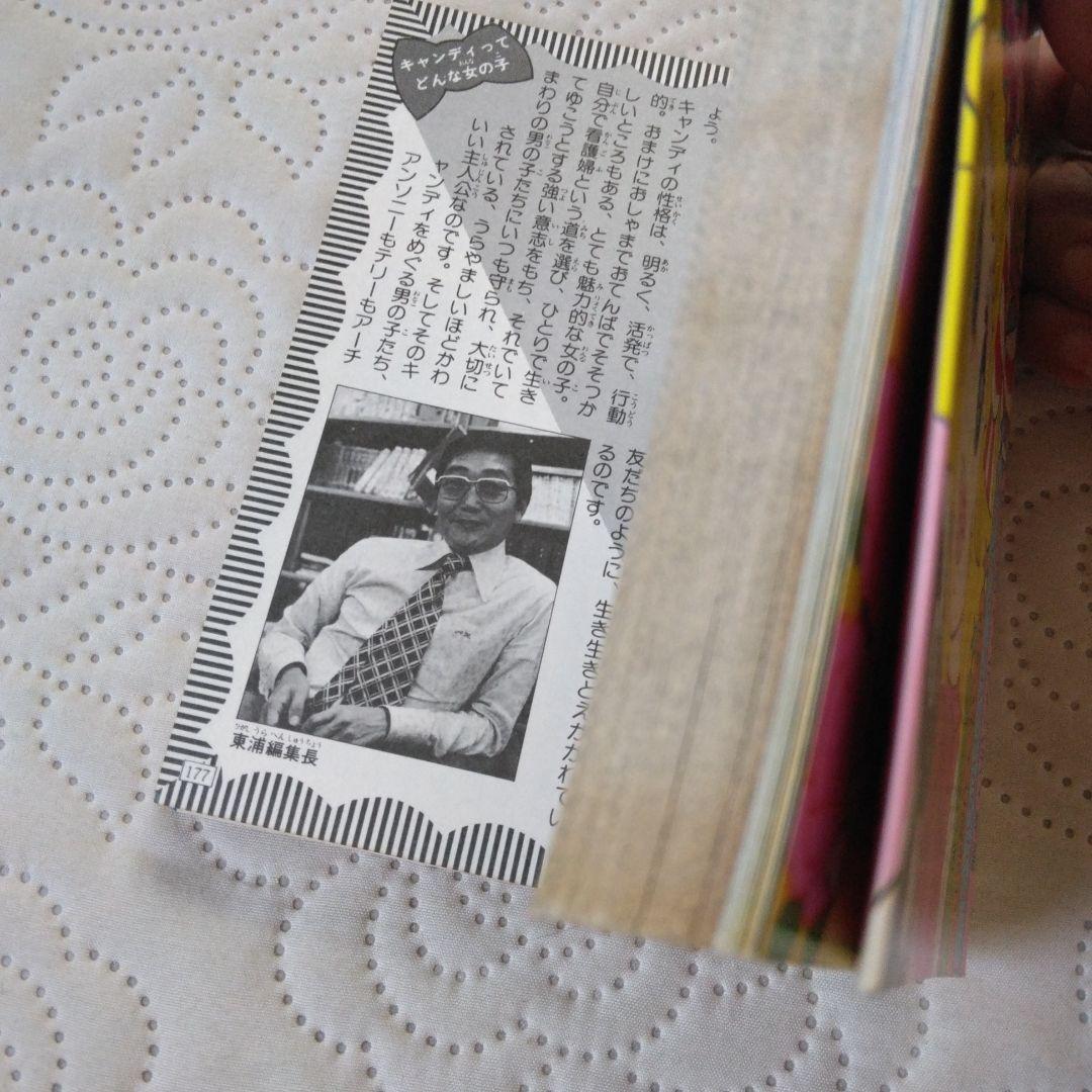 昭和 少女漫画　キャンディ・キャンディ大百科