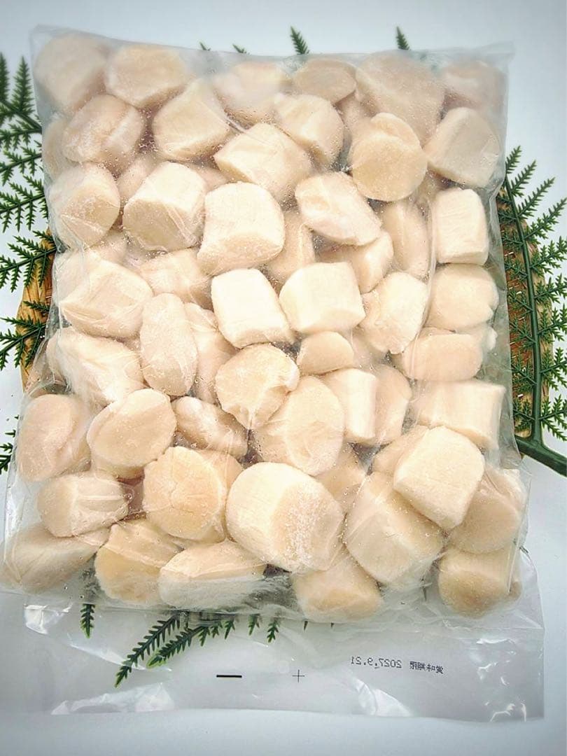 刺身用 北海道産冷凍ホタテ貝柱 2kg 訳あり品 Aグレード