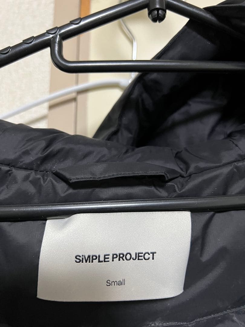 SIMPLE PROJECT フード付きジャケット Sサイズ ブラック