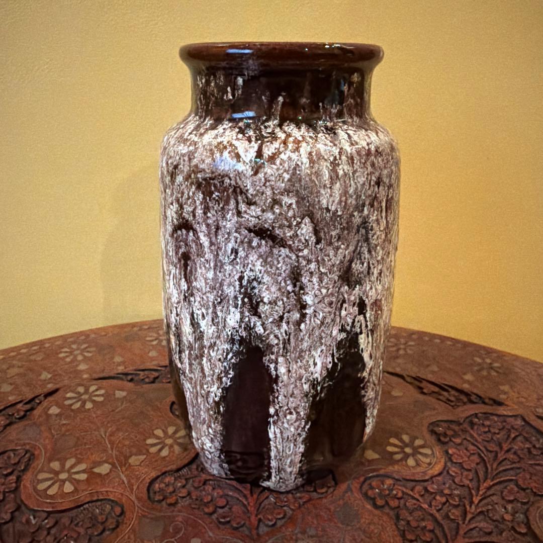 【hkさま専用】西ドイツ製　ファットラバ　ビンテージ花瓶
