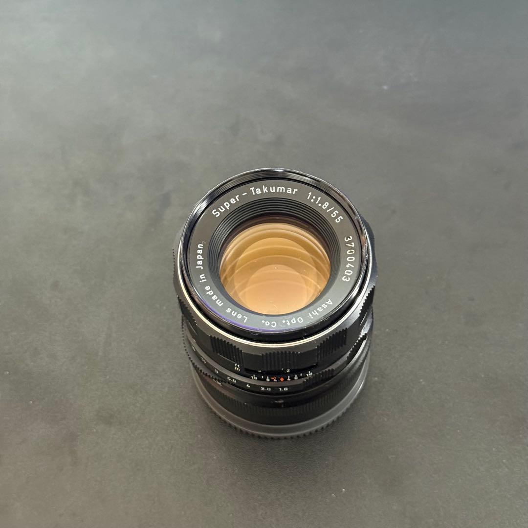 オールドレンズ2本セットSuperTakumar 55mm F1.8 Eマウント