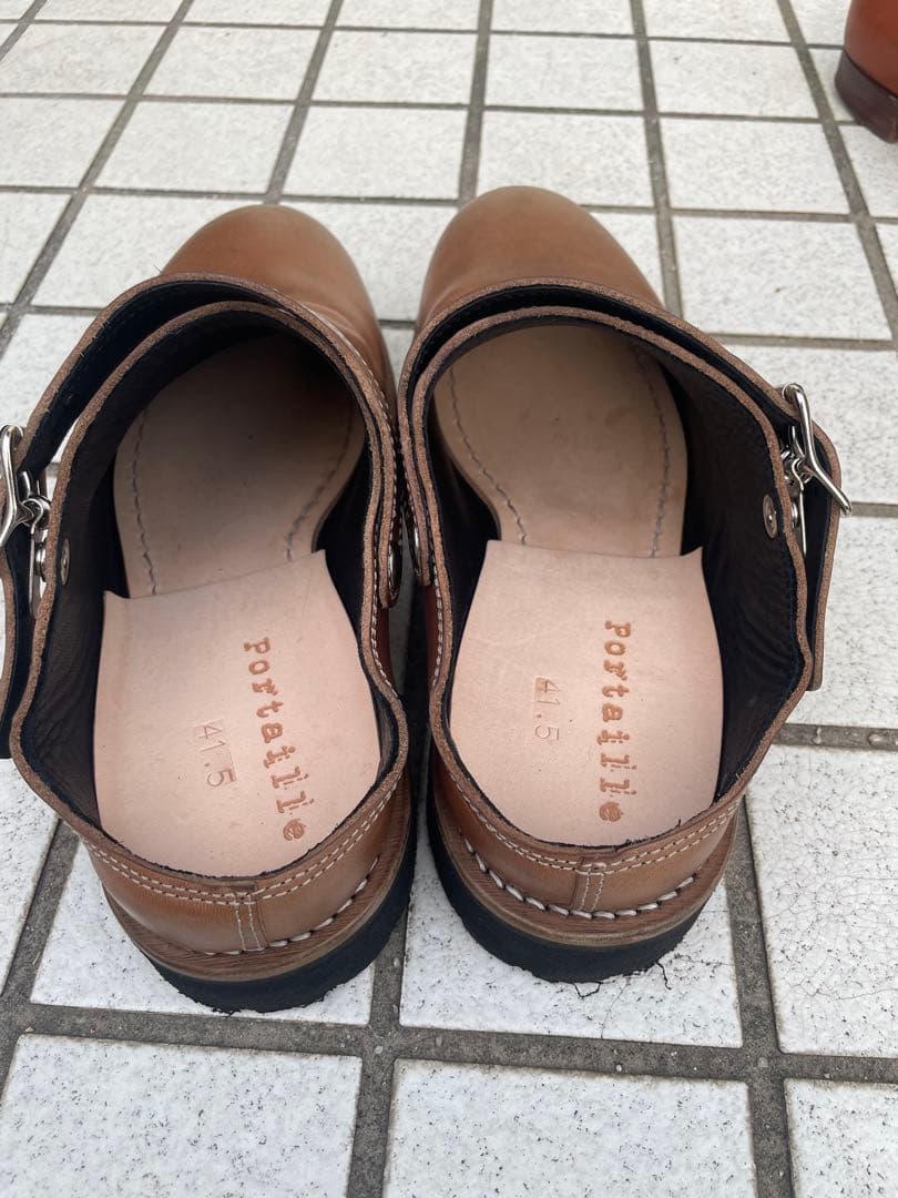 定価9万極美品⭐︎Portaille ポルタユ レザー2way サボ 41.5