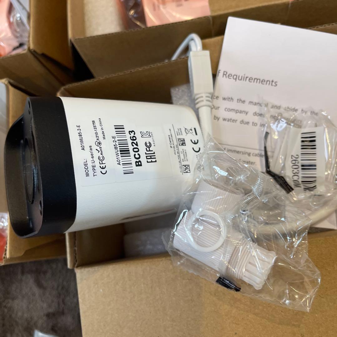 ⭐️未使用⭐️ JENNOV 防犯カメラ　8台セット