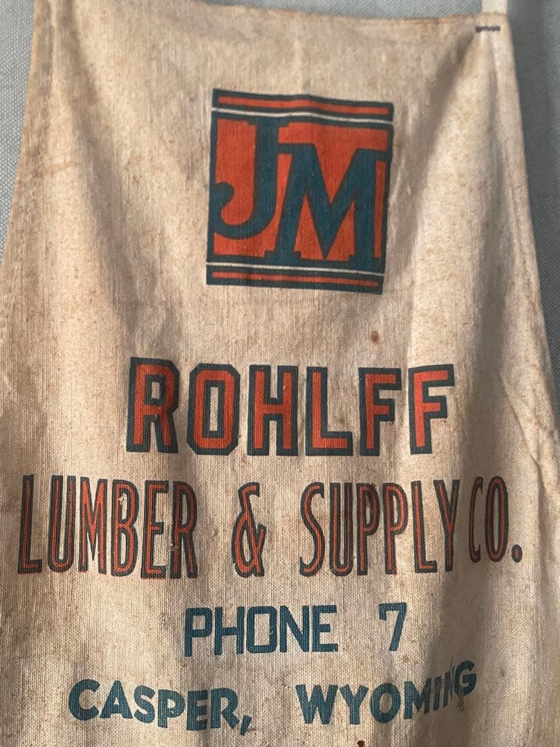 ◎値下げ中◎ヴィンテージ　ワークエプロン USA antique APRON