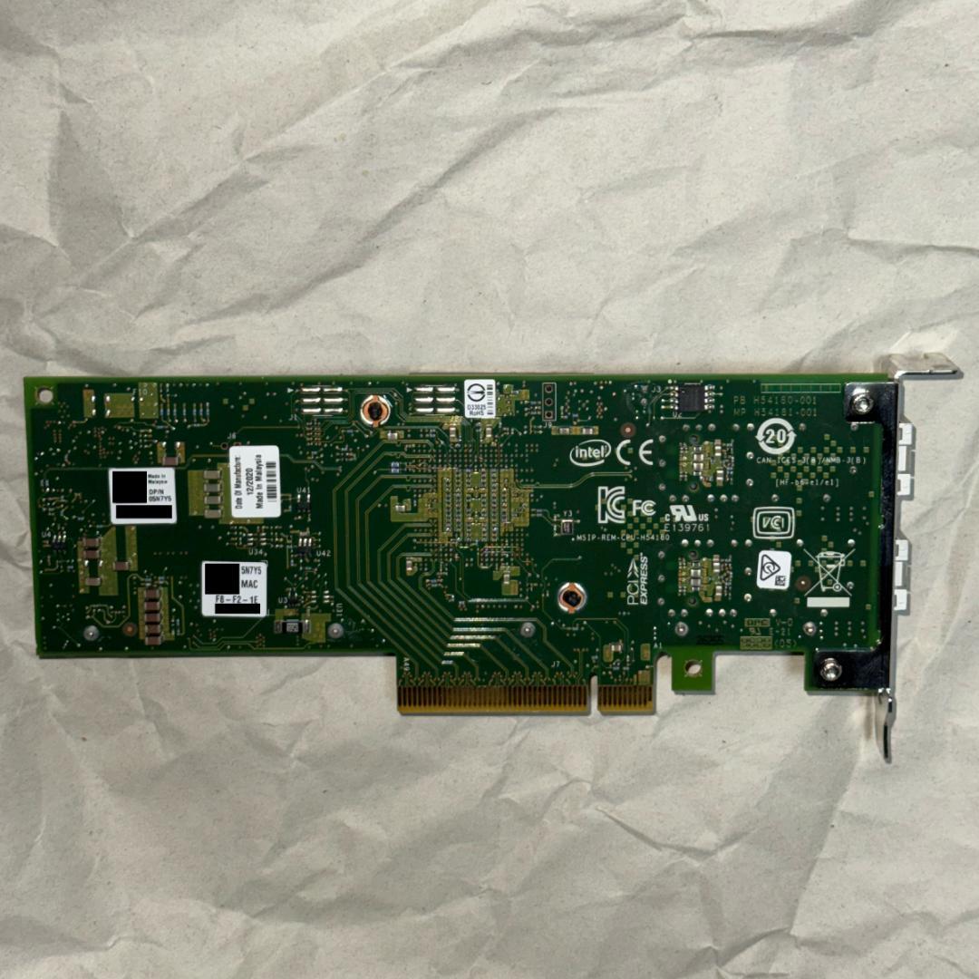 Intel X710-DA2 SFP+ 10GbE unlock済 他社SFP可
