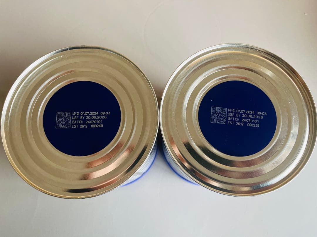 バプズ　オーガニック　粉ミルク ステップ2（6～12カ月）大缶 800g ×2