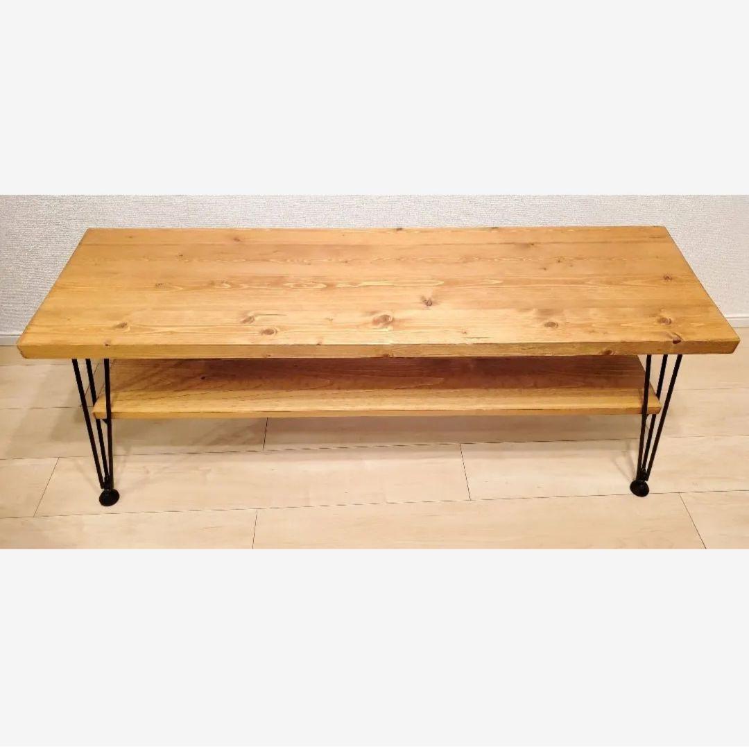 テレビ台 117cm ヴィンテージ調 パイン天然木 テレビボード ローボード