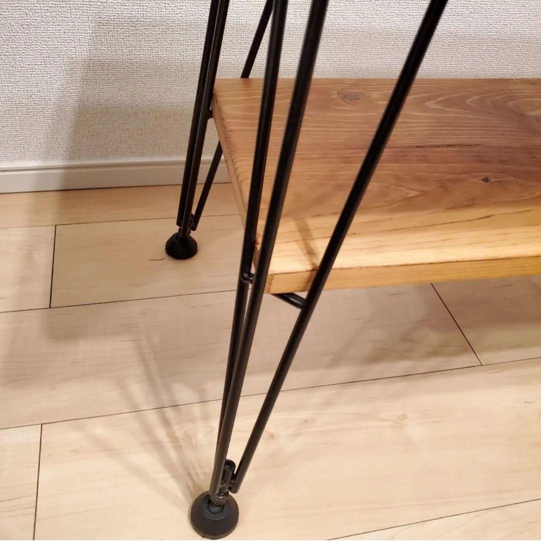 テレビ台 117cm ヴィンテージ調 パイン天然木 テレビボード ローボード