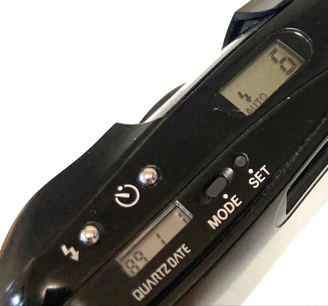 【完動品】OLYMPUS μ[mju:] 初代 ブラック 動作確認済