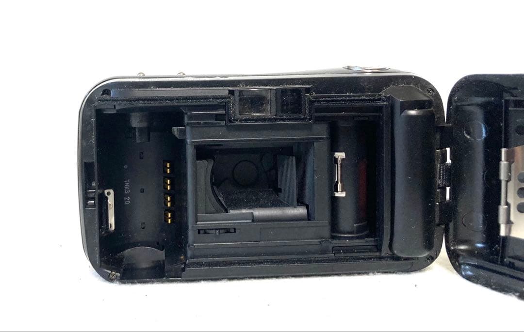 【完動品】OLYMPUS μ[mju:] 初代 ブラック 動作確認済