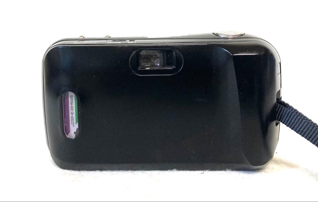 【完動品】OLYMPUS μ[mju:] 初代 ブラック 動作確認済