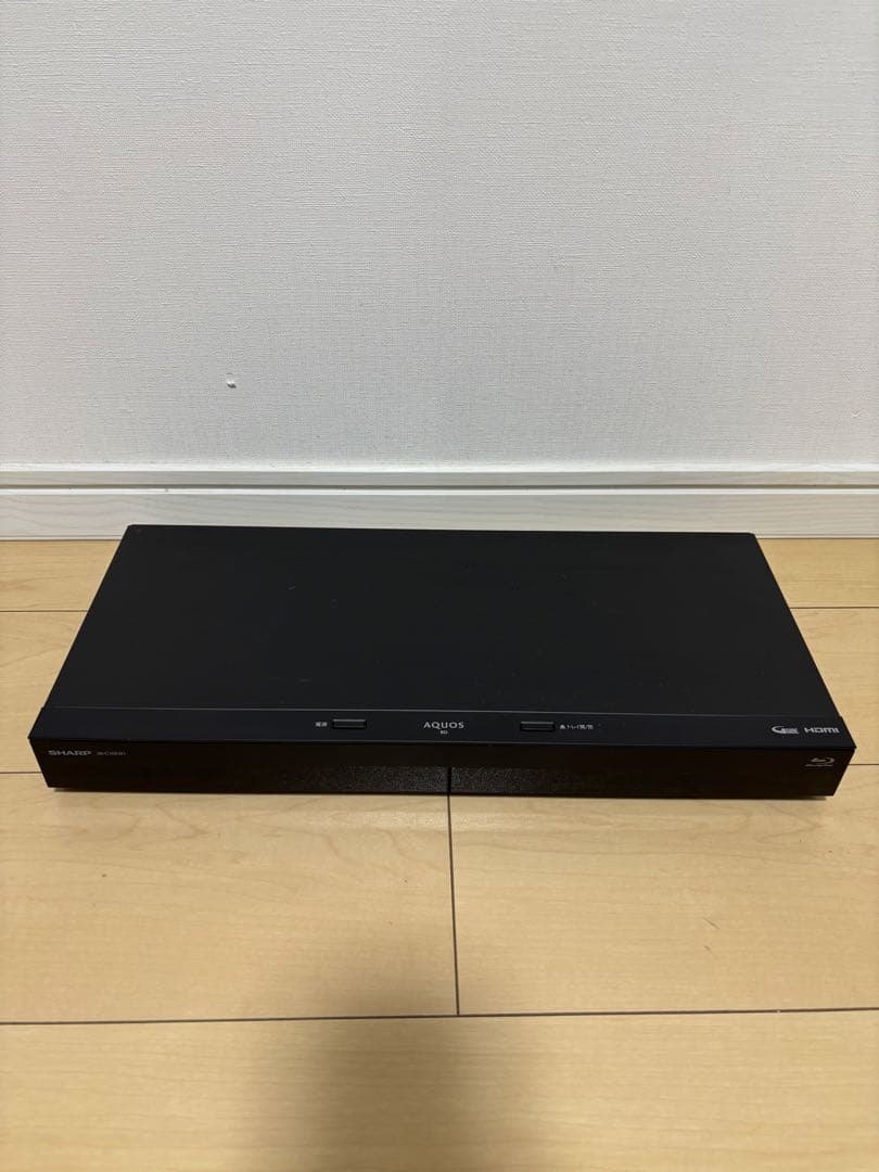 シャープ　ブルーレイレコーダー　2022年製　1TB 2番組同時録画