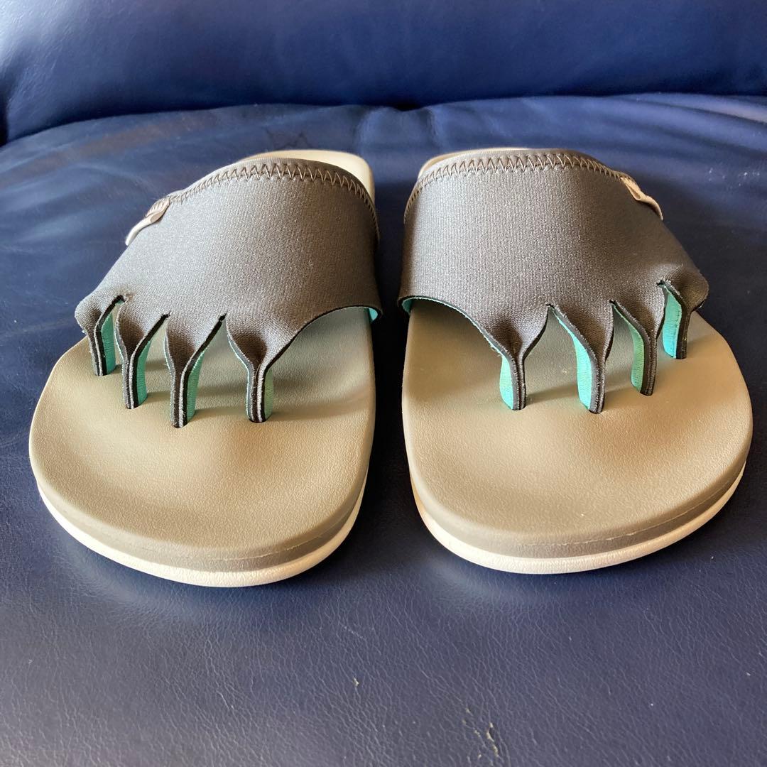 5本指サンダル ブラックとグレーアカイシ 2足セット