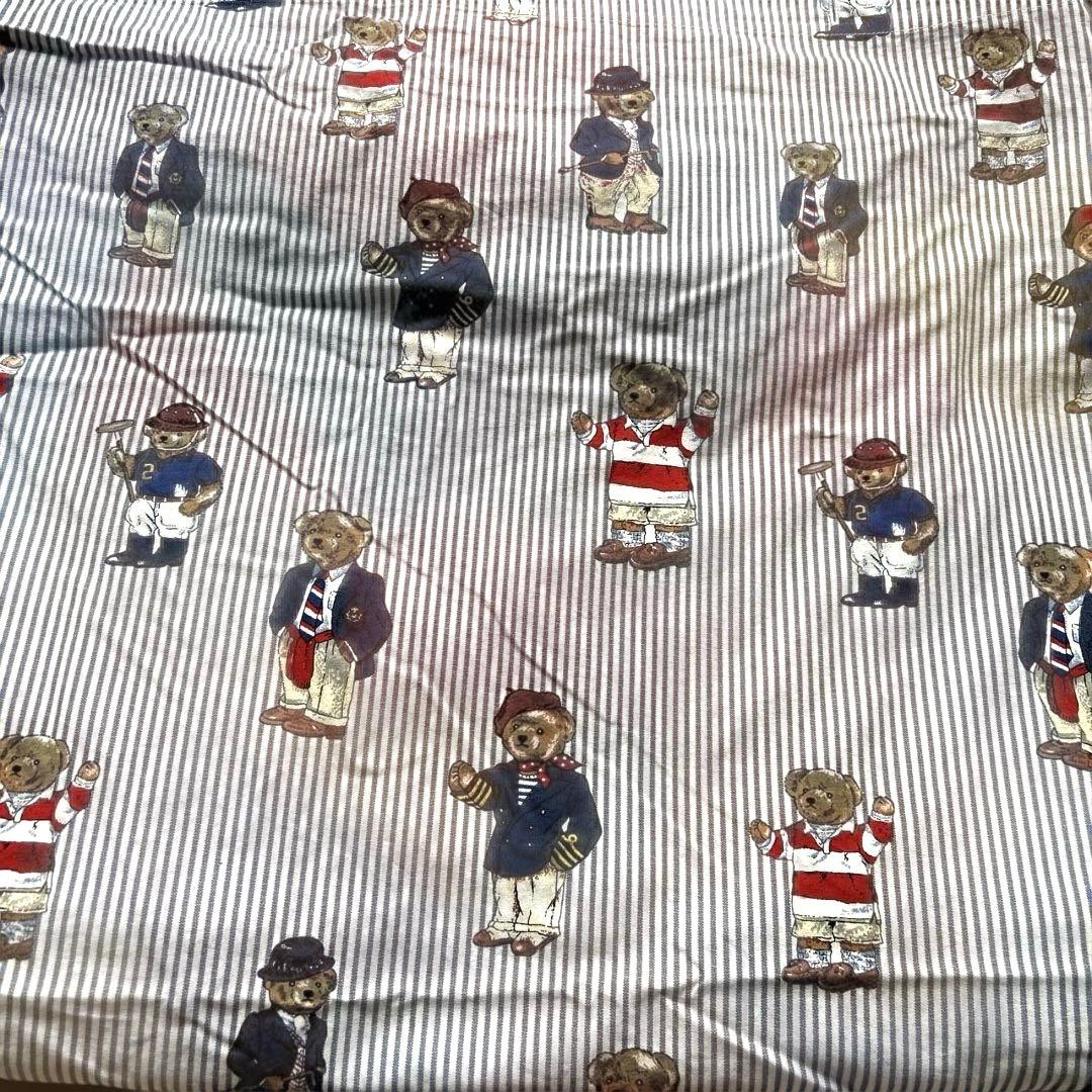 ラルフローレン３点セット　シングル 掛け布団カバー、ベットカバー、ピローカバー