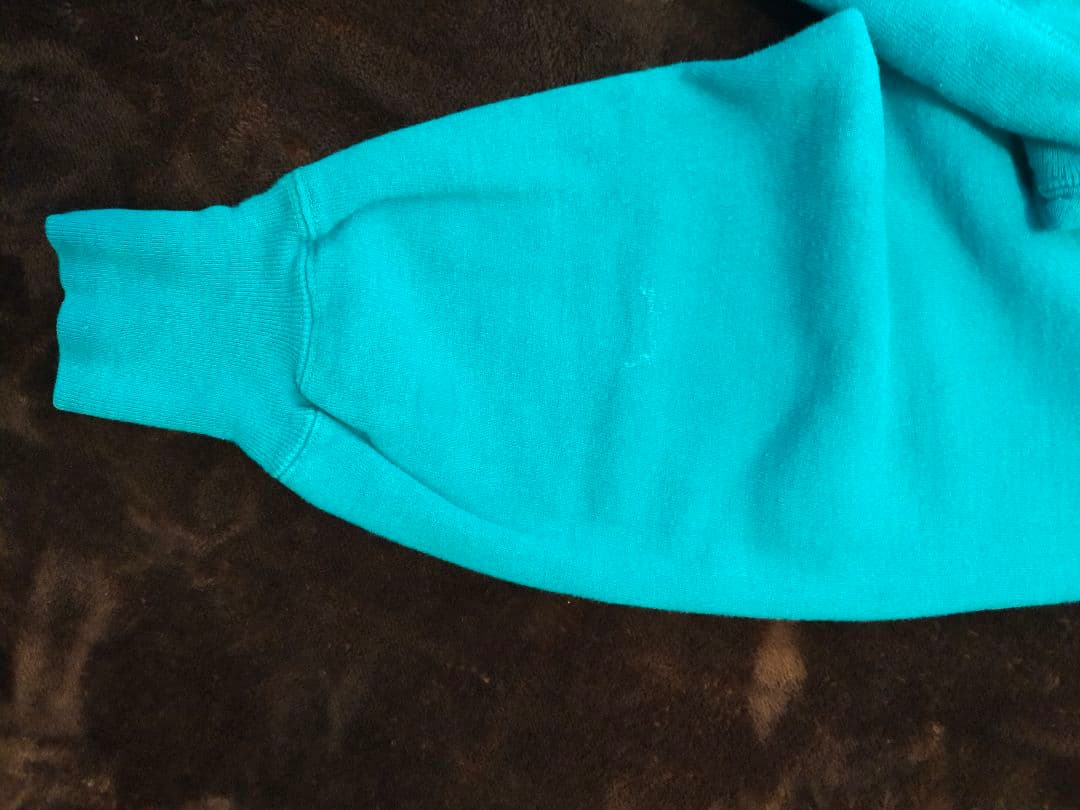 90sChampion Reverse Weave スウェット XL ターコイズ