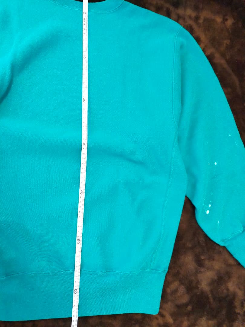 90sChampion Reverse Weave スウェット XL ターコイズ
