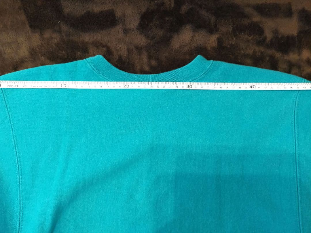 90sChampion Reverse Weave スウェット XL ターコイズ