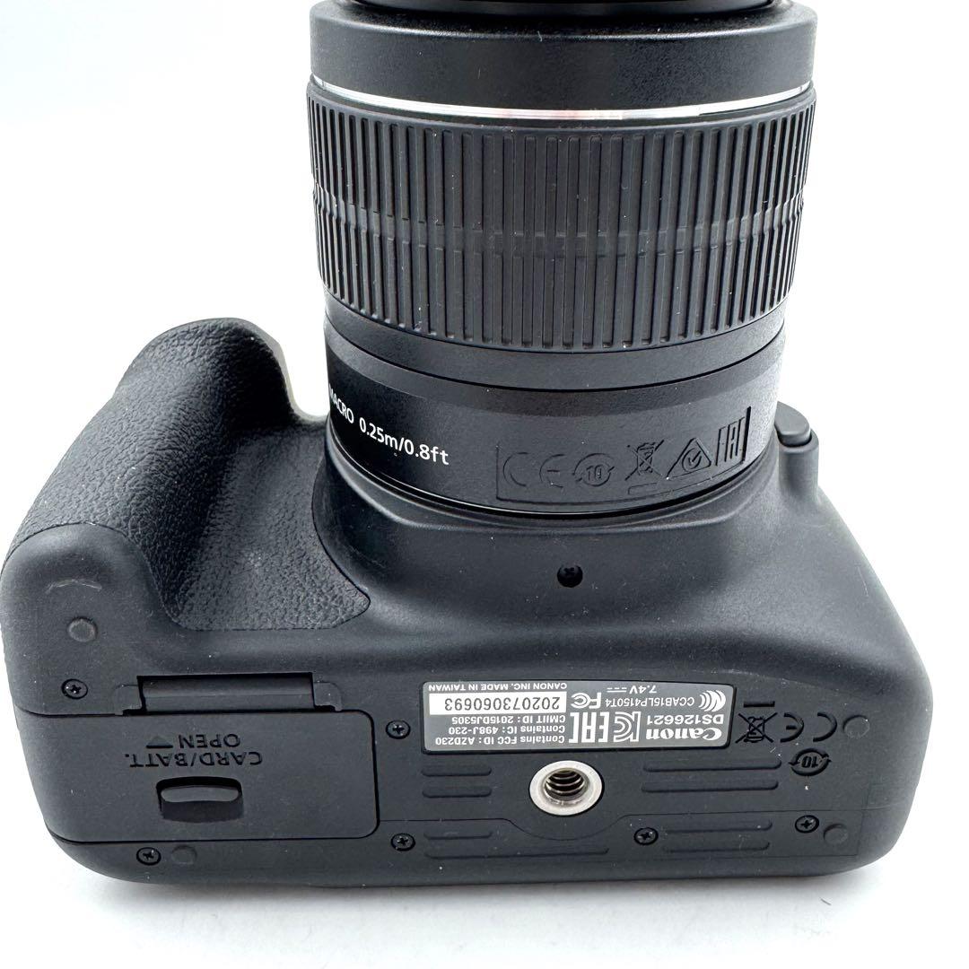 ✨Wi-Fi搭載✨Canon EOS Kiss X80 ダブルズームレンズセット