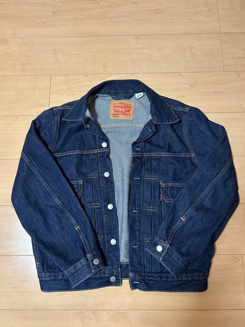 リーバイス　デニムジャケット　濃紺