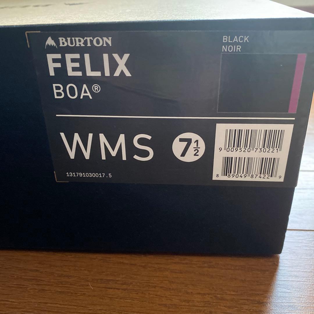 BURTON FELIX BOA WMS 7.5 ブラック
