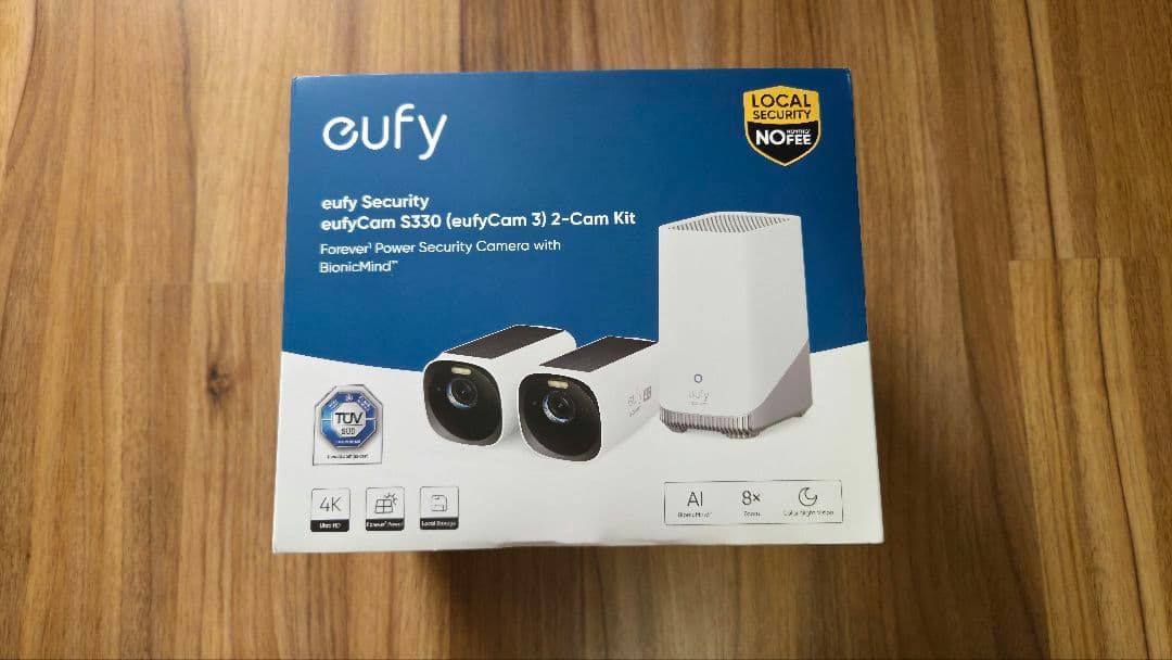 【新品未使用】防犯カメラ Anker eufyCam S330 2-CamKit