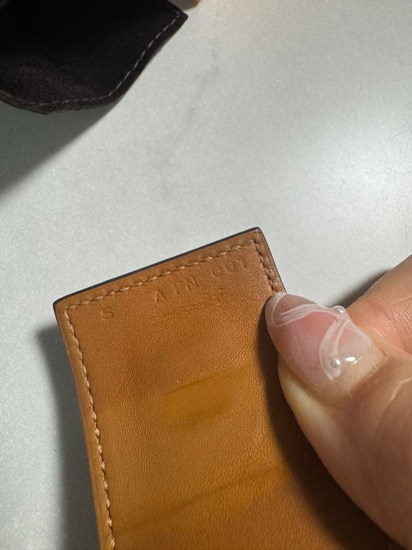 HERMES コリエドシアンブレスレット オンブレリザード