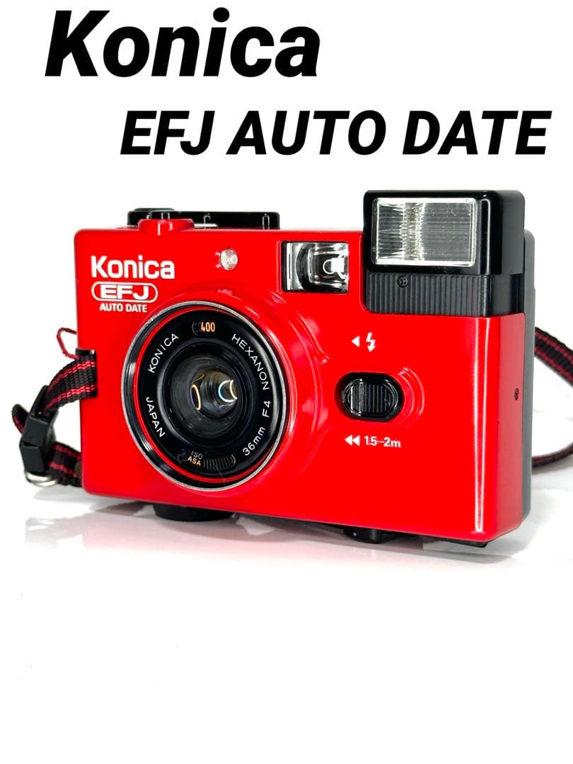 A65★良品★Konica フィルムカメラ EFJ AUTO DATE