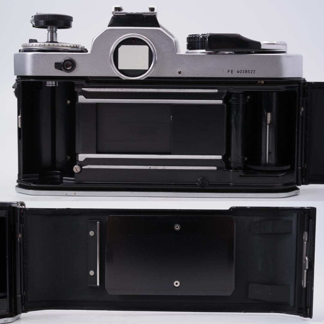 Nikon FE 説明書、ストラップ付き