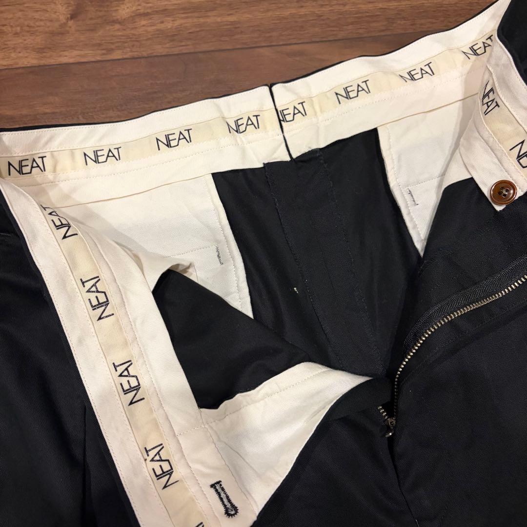 NEAT Chino ニート チノパン ブラック 48 BLACK
