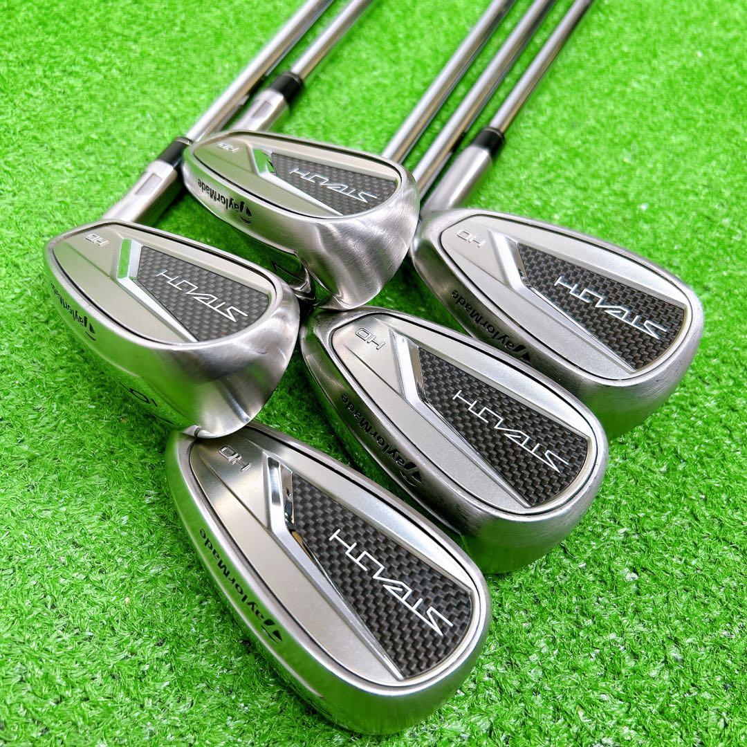 テーラーメイド ステルスHD アイアンセット5本 S 初心者 スチールシャフト